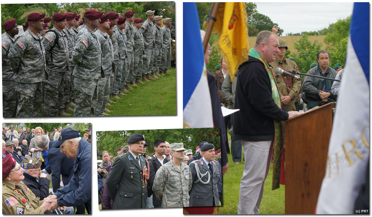 Amfreville Ceremony 507th PIR