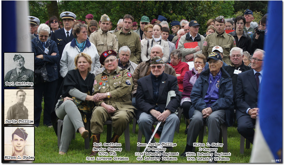 Amfreville Ceremony 507th PIR