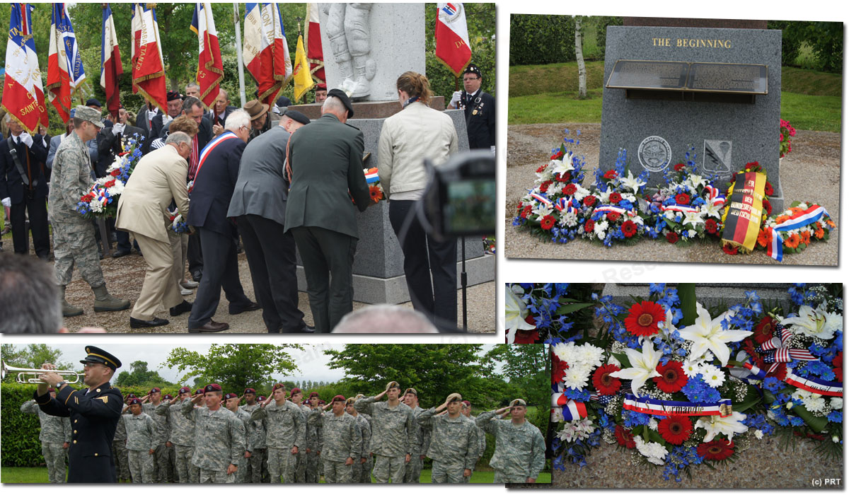 Amfreville Ceremony 507th PIR