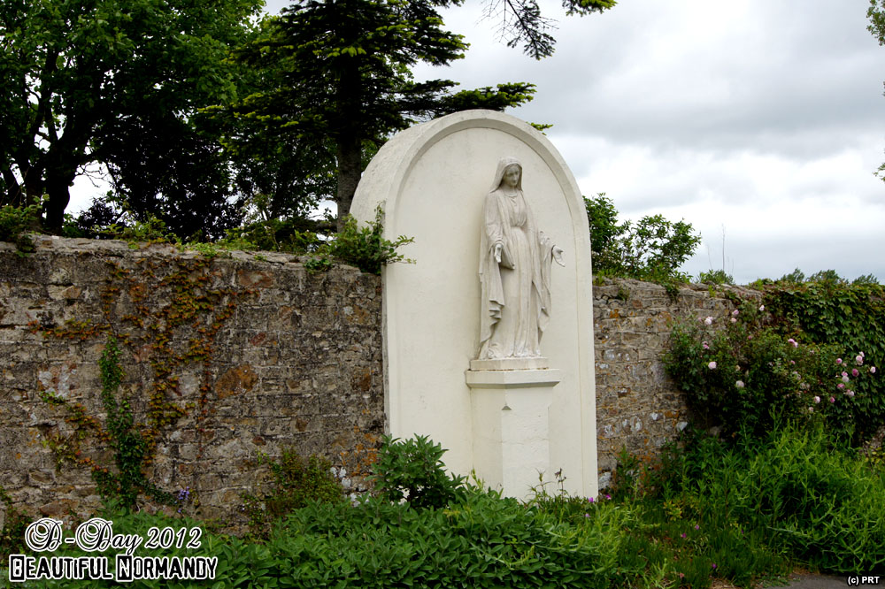 Montebourg Abbey Wall
