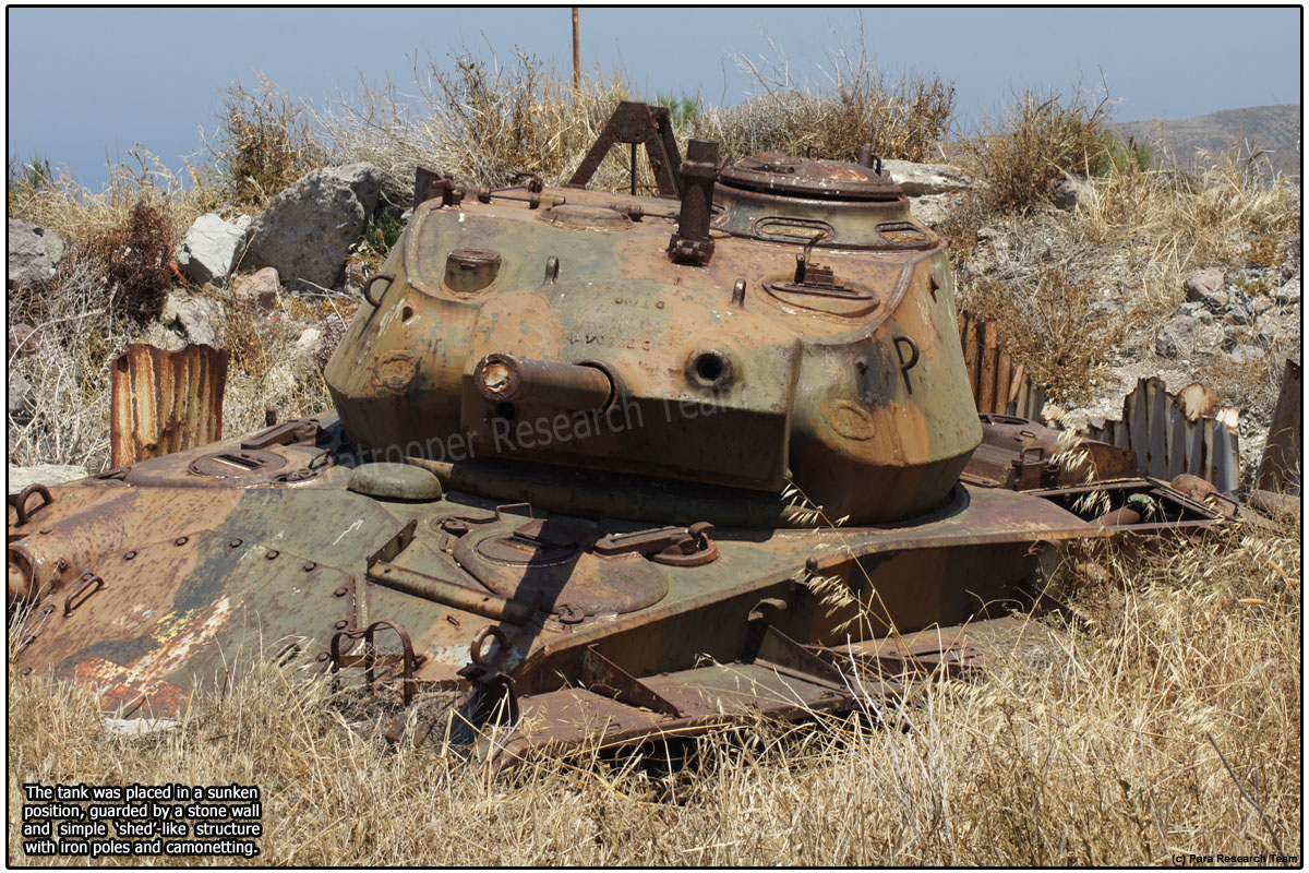 M24 Chaffee Tank at Lesbos Island
