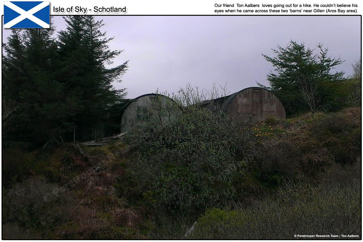 Quonset Huts on the Isle of Sky